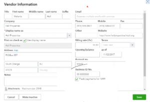 does quickbooks payroll service issue 1099s